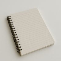 Caderno A5 pautado